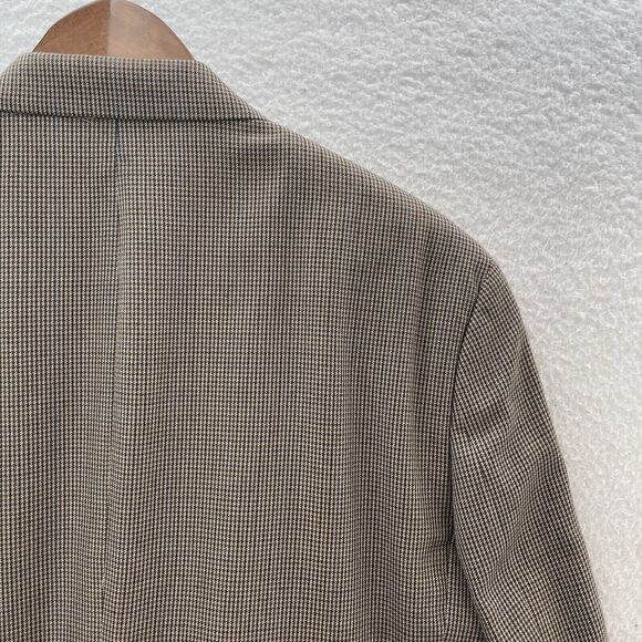 Chaps Ralph Lauren Blazer Men 46R Multicolor Polyester 2 Button Front Sport Coat - Picture 9 of 13